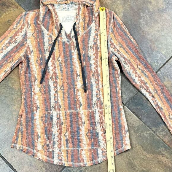Panhandle Western Aztec Hooded Top Medium - Picture 3 of 9